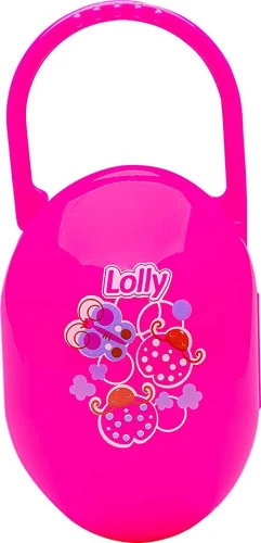 PORTA CHUPETA ZOO LOLLY ROSA