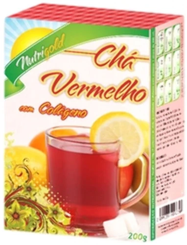CHÁ VERMELHO C COLAGENO NUTRIGOLD