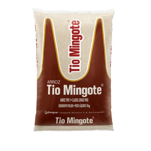 ARROZ TIO MINGOTE TIPO 1 CLASSE LONGO FINO 5KG