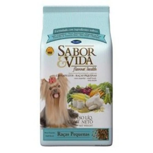 GUABI SABOR E VIDA ADULTOS RAÇAS PEQUENAS PACOTE 2 7 KG