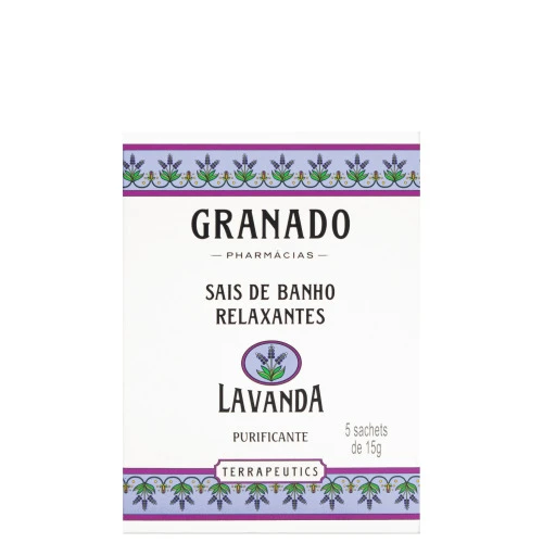 GRANADO TERRAPEUTICS SAIS BANHO 5X15G LAVANDA
