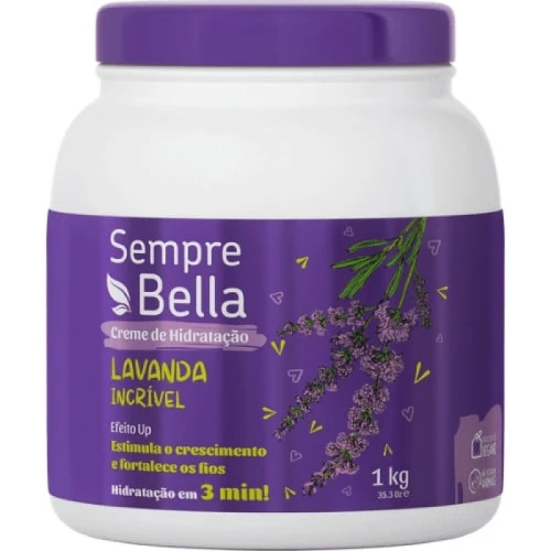 HIDRATAÇÃO SEMPRE BELLA 1KG LAVANDA