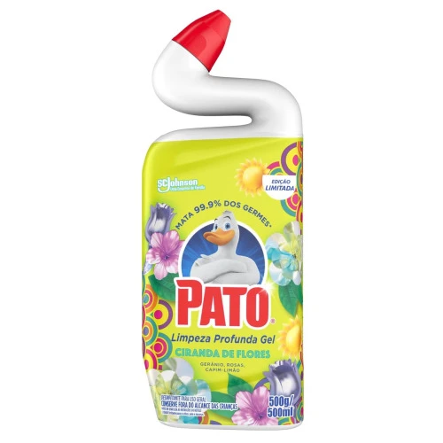 LIMPADOR SANITÁRIO PATO CIRANDA DE FLORES ED. LTDA 500 ML