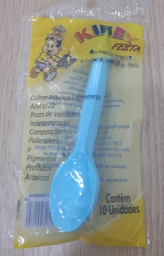 COLHER PLAST SOBREM KIREY MD AZUL COM 10