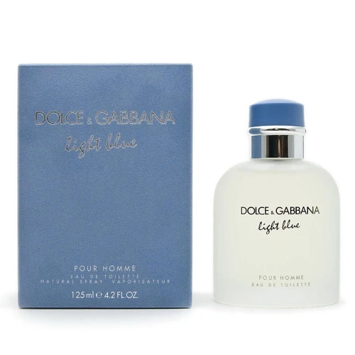 LIGHT BLUE POUR HOMME DE DOLCE GABBANA EAU DE TOILETTE MASCULINO 125 ML
