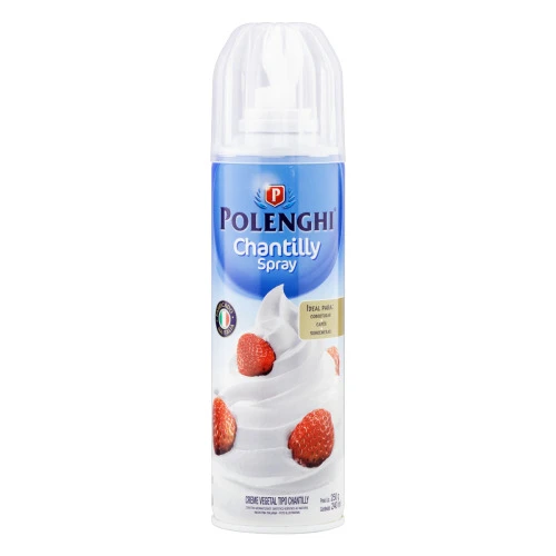 CREME CHANTILLY SPRAY POLENGHI FRASCO 250G
