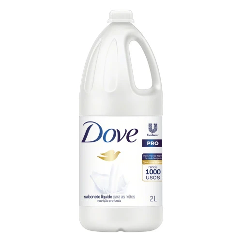 SABONETE LÍQUIDO NUTRIÇÃO PROFUNDA PARA AS MÇÕS DOVE PRO FRASCO 2L