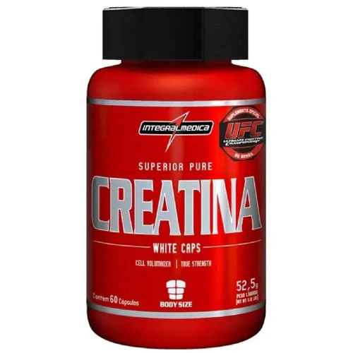 SUPLEMENTO INTEGRALMÉDICA CREATINA WHITE CAPS 60 CÁPSULAS