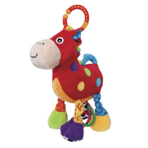 PELÚCIA MUSICAL - CAVALINHO VERMELHO - BUBA