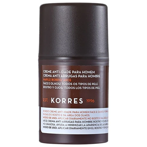 KB CREME ANTI RUGAS MASC KORRES BORDO 50G