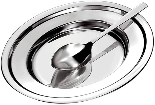 CONJUNTO PARA SERVIR ARROS 2 PEÇAS EURO BXL 2A INOX