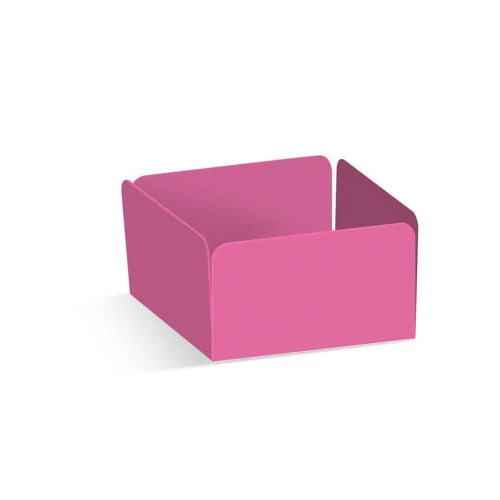 FORMINHAS PARA DOCES RETA PINK PACOTE COM 50 UNIDADES