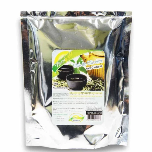 CHÁ DE OLIVEIRA COM COLÁGENO 200G NUTRIGOLD
