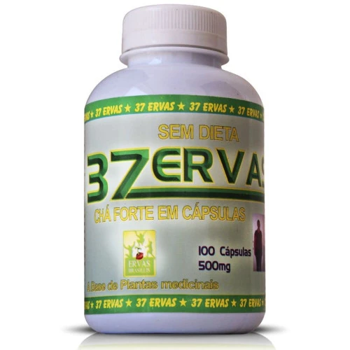 ERVAS BRASILLIS CHÁ 37 ERVAS 500MG 100CPS