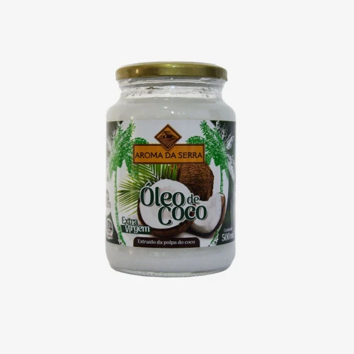 ÓLEO COCO AROMA DA SERRA EXTRA VIRGEM 500ML