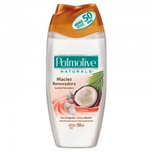 SABONETE LÍQUIDO PALMOLIVE NATURALS COCO ALGODÃO 250ML