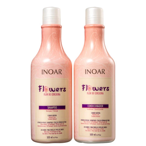 KIT INOAR SH COND FLOWERS 500ML