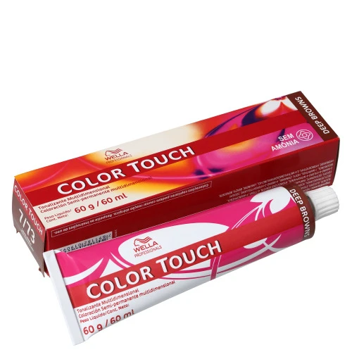 TINTURA PERMANENTE 60G 7 73 LOURO MÉDIO MARROM DOURADO UNIT COLOR TOUCH