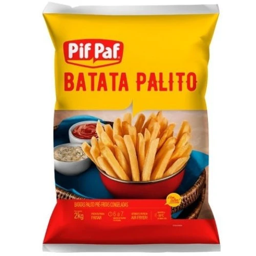 BATATA PALITO PRE FRITA PIF PAF 2KG