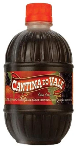 COQUETEL DE VINHO CANTINA DO VALE TINTO SUAVE PET 500 ML