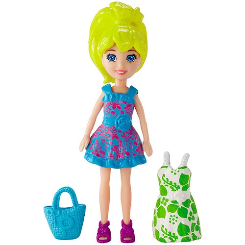 BONECA MATTEL POLLY POCKET BONECA E VESTIDINHO POLLY BHX05 BHX06