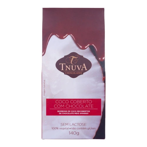 CHOCOLATE TNUVA SEM GLUTEN SEM LACTOSE COCO COM CHOCOLATE 120G