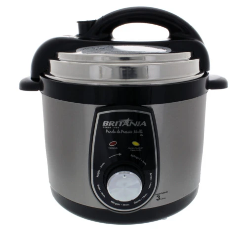 PANELA DE PRESSÃO ELÉTRICA MULTI 3L BRITÁNIA 127V