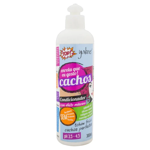 CONDICIONADOR YABAE CACHOS FRASCO 300ML