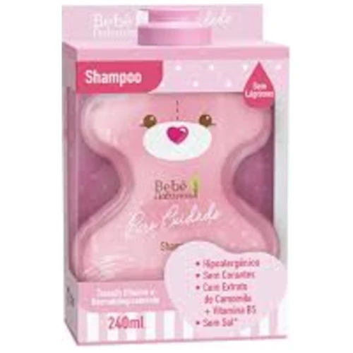 BEBÊ NATUREZA P CUIDADO SH ROSA