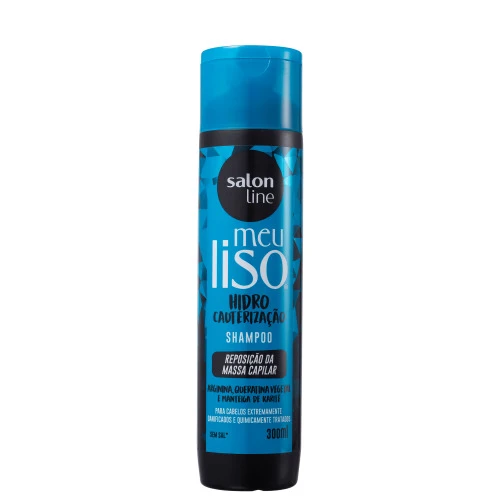 SHAMPOO MEU LISO HIDRO CAUTERIZAÇÃO SALON LINE 300ML