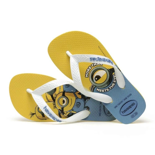 SANDALIA HAVAIANAS MINIONS FC 23 24 AMAR C BCO