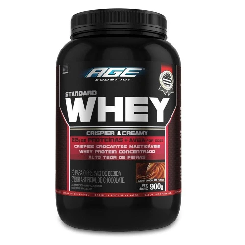 WHEY CRISP E CREAM 900G CHOCOLATE NUTRILATINA AGE