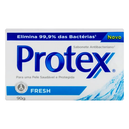 SABONETE EM BARRA ANTIBACTERIANO FRESH PROTEX CARTUCHO 90G