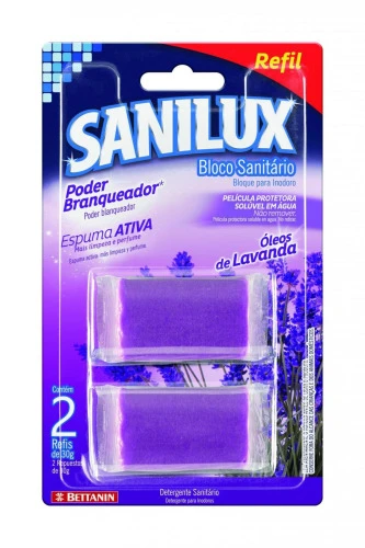SANILUX REFIL BLOCO SANITÁRIO LAVAN 1X24