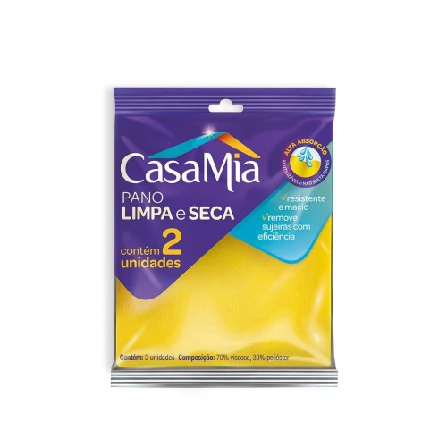 PANO LIMPA E SECA 2UN. - CASA MIA