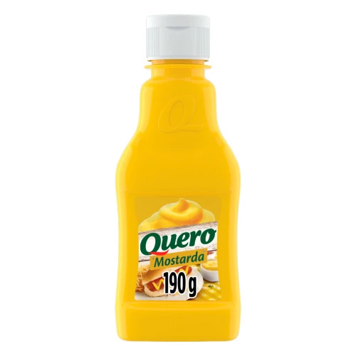MOSTARDA AMARELA QUERO SQUEEZE 190G