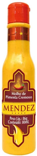 MOLHO DE PIMENTA CREMOSO TRADICIONAL MENDEZ 80ML