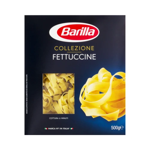 MACARRÃO DE SÊMOLA FETTUCCINE BARILLA CAIXA 500G