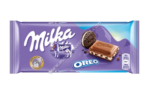 CHOC MILKA OREO BR 100G