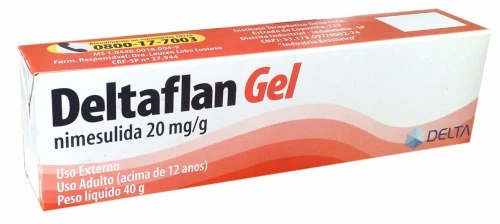 DELTAFLAN GEL 20 MG G GEL LABORATÓRIOS DELTA SIMILAR
