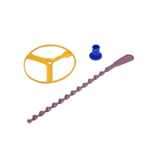 GIROCÓPTERO DE PLÁSTICO VOA ALTO MUITO DIVERTIDO CORES SORTIDAS, MINI TOYS, +3 ANOS - 12654
