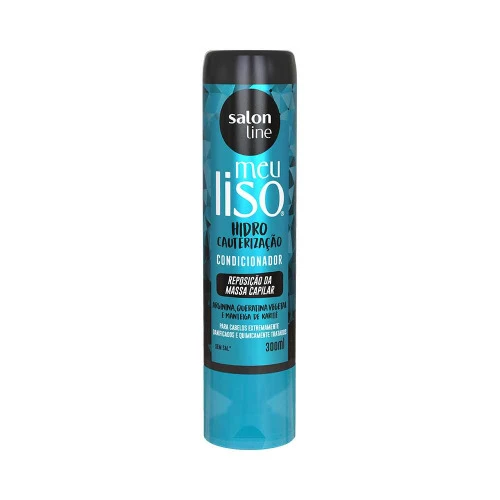 CONDICIONADOR SALON LINE MEU LISO HIDRO CAUTERIZAÇÃO 300ML