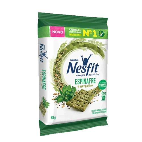 BISCOITO NESTLÉ NESFIT 88G VEGETAIS ESPINAFRE
