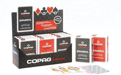 BARALHO ESPANHOL COUCHE CAIXA COM 12 COPAG 275G