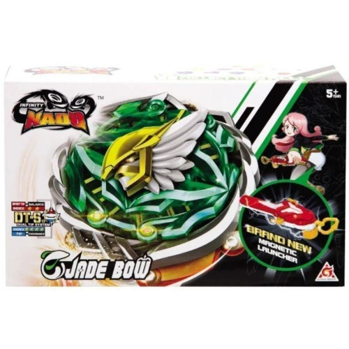 PIÃO DE BATALHA - INFINITY NADO - ORIGINAL SÉRIES - JADE BOW - CANDIDE