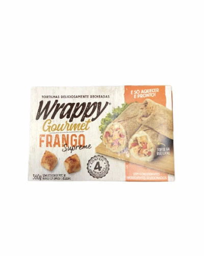 TORTILHA WRAPPY 360G FRANGO