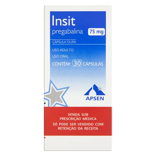 INSIT 75MG APSEN CAIXA 30 CÁPSULAS