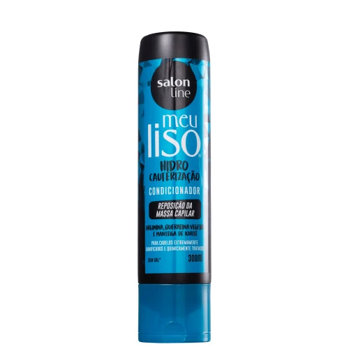 CONDICIONADOR MEU LISO HIDRO CAUTERIZAÇÃO SALON LINE 300ML