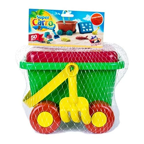 BRINQ BLOCOS MONTAR 50PC S CARRO