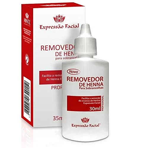 REMOVEDOR EXPRESSAO FACIAL HENNA 30ML